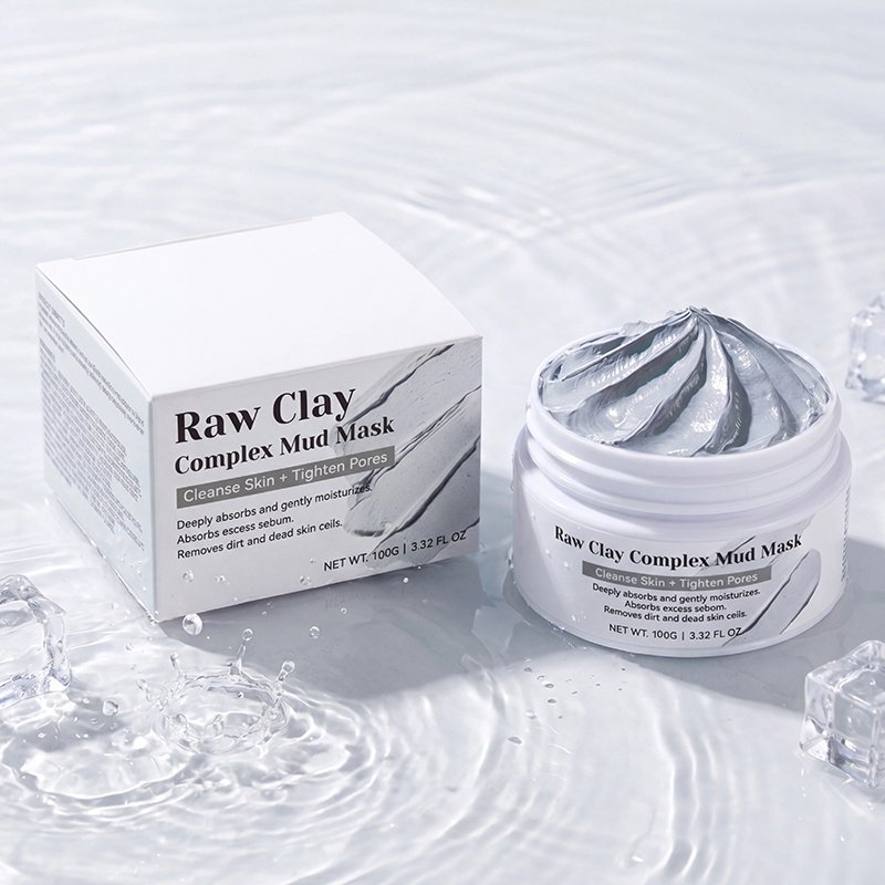Maschera all'argilla detergente profonda con sodio stearoil glutammato - 3